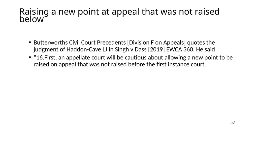 NOTICES OF APPEALS & GROUNDS OF APPEALS IAN L. - slide 57 of 60