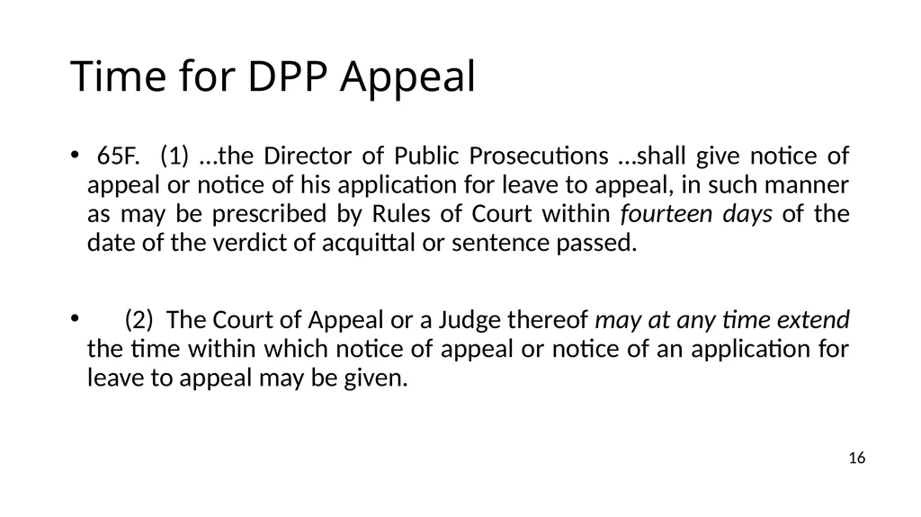 NOTICES OF APPEALS & GROUNDS OF APPEALS IAN L. - slide 16 of 60
