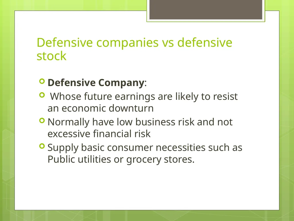 Company analysis and stock valuation ch14 Company - slide 8 of 18