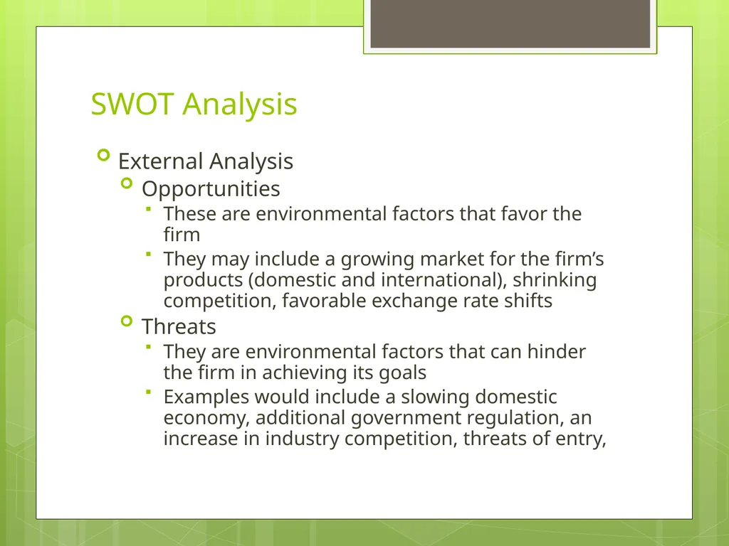 Company analysis and stock valuation ch14 Company - slide 17 of 18