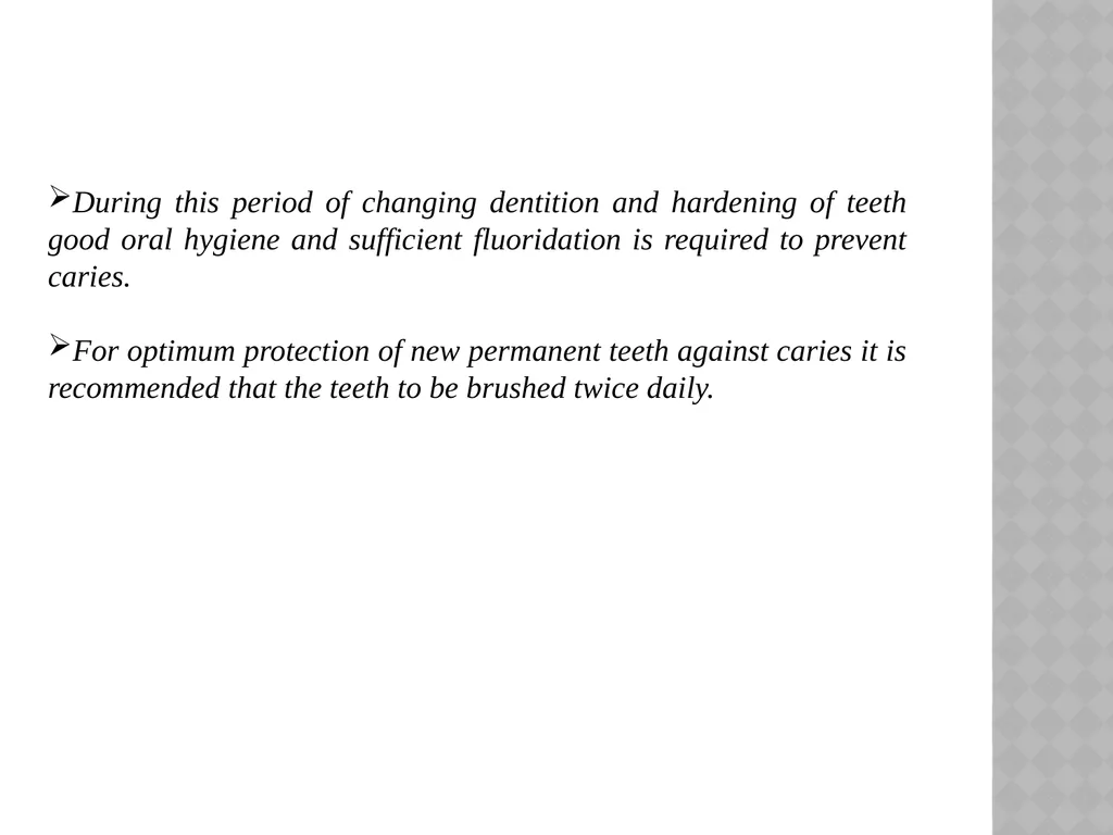YOUNG PERMANENT TEETH Definition Permanent teeth - slide 14 of 30