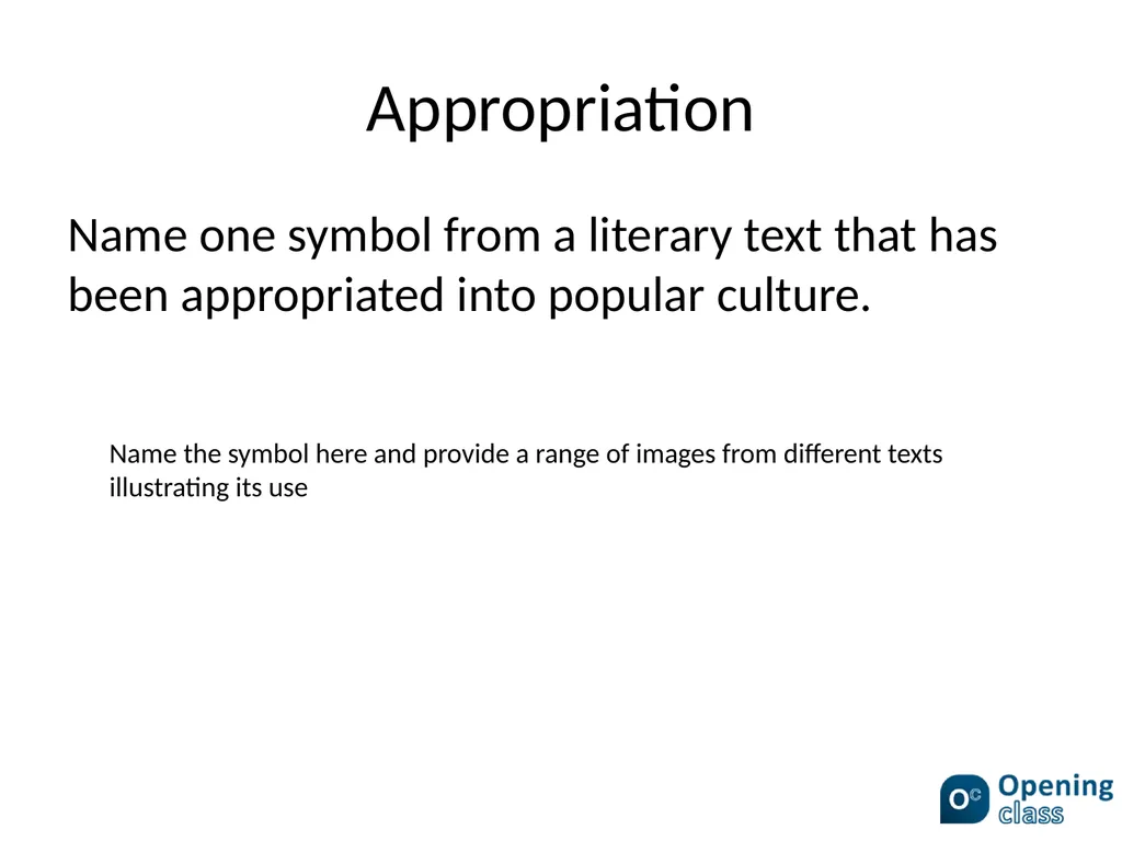 Intertextuality Adaptation Name one text that has - slide 4 of 13