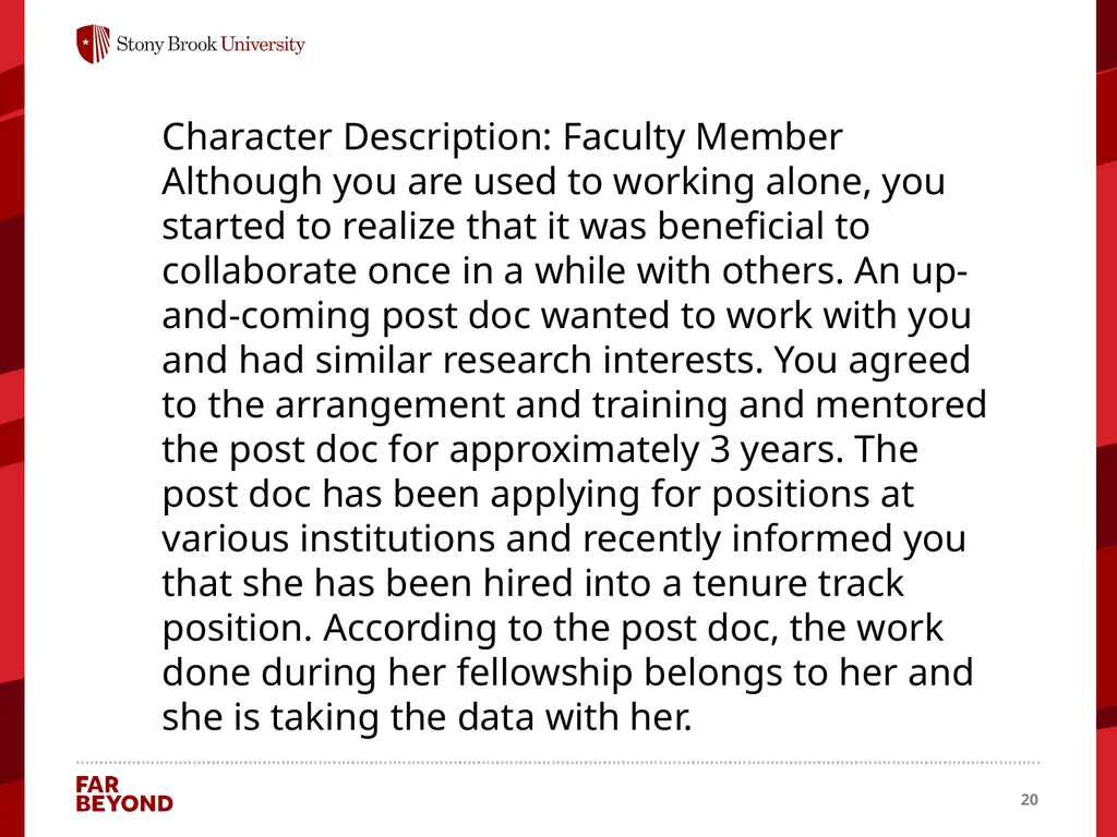 Collaboration Information for this module came - slide 20 of 22