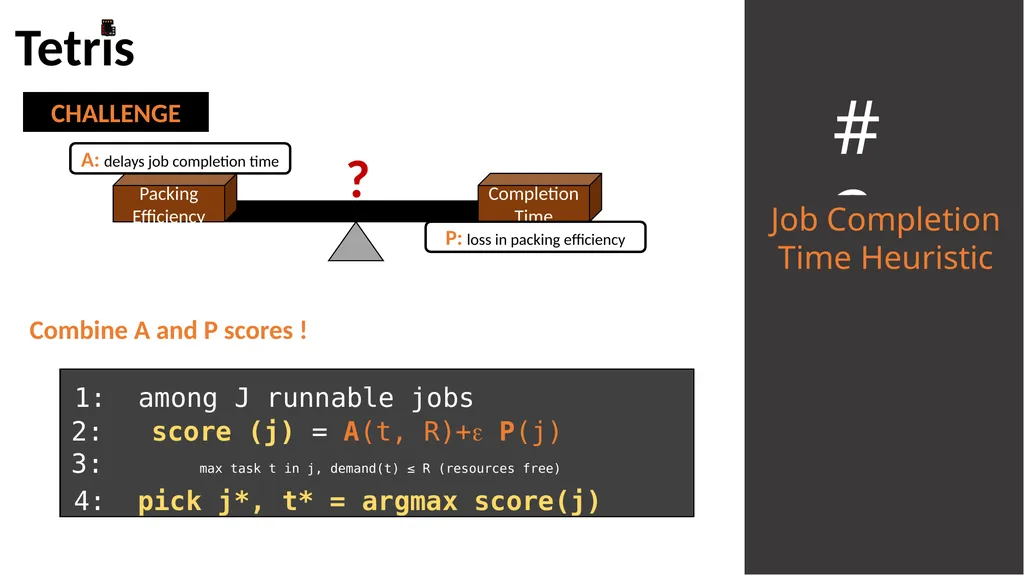 Multi-Resource Packing for Cluster Schedulers - slide 14 of 38