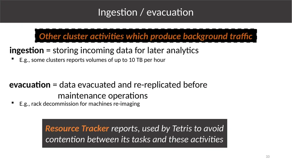 Multi-Resource Packing for Cluster Schedulers - slide 33 of 38