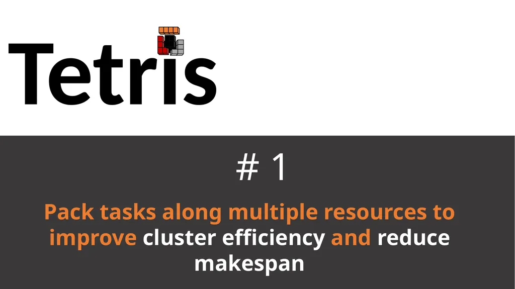 Multi-Resource Packing for Cluster Schedulers - slide 9 of 38