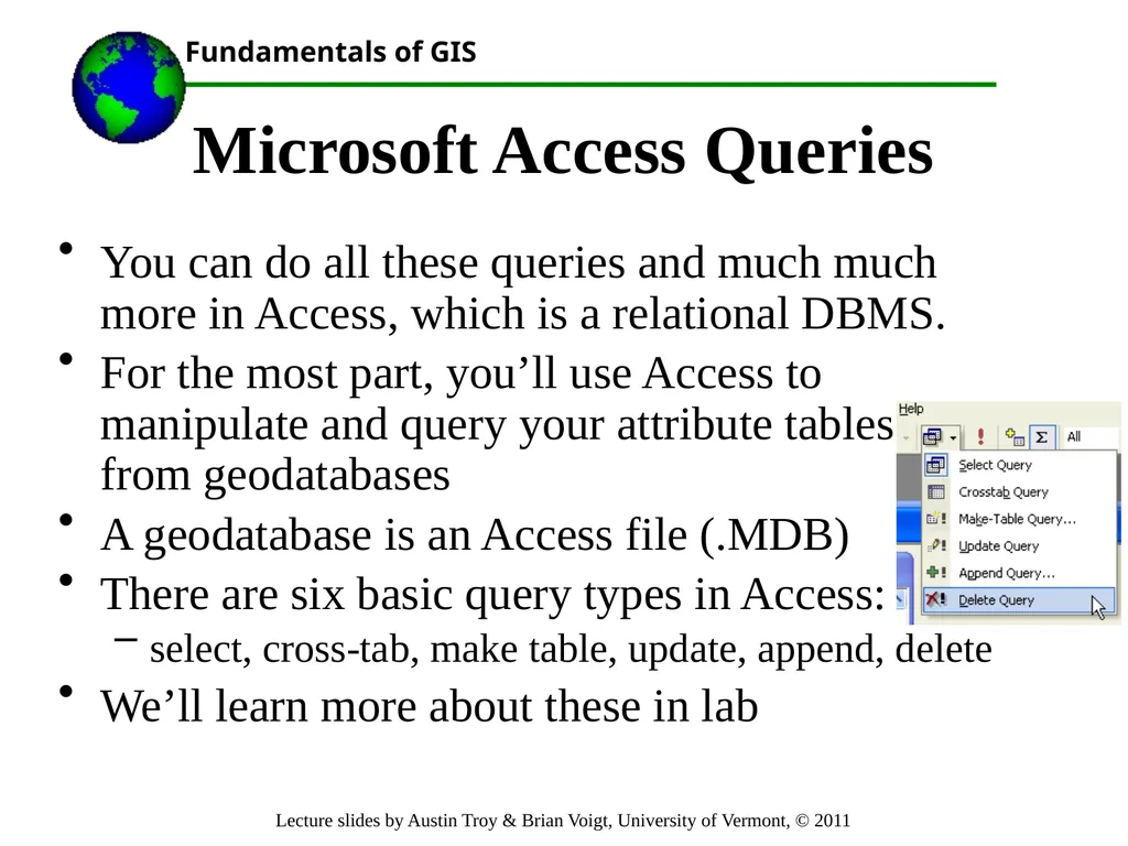 Lecture 3 Part 1.Important Database Concepts Part - slide 55 of 68
