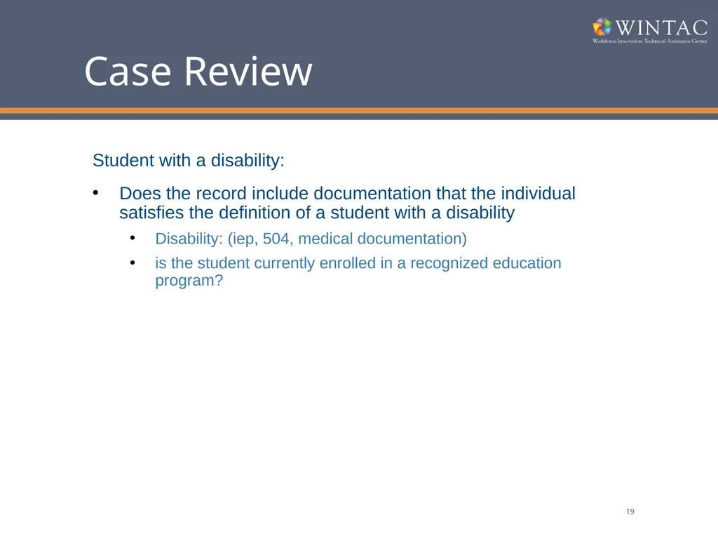 Pre-Employment Transition Services “Where Do We Go - slide 19 of 30