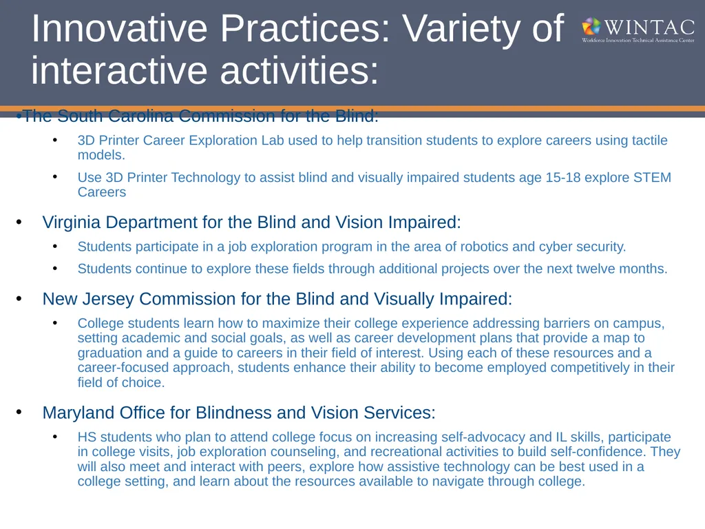 Pre-Employment Transition Services “Where Do We Go - slide 9 of 30