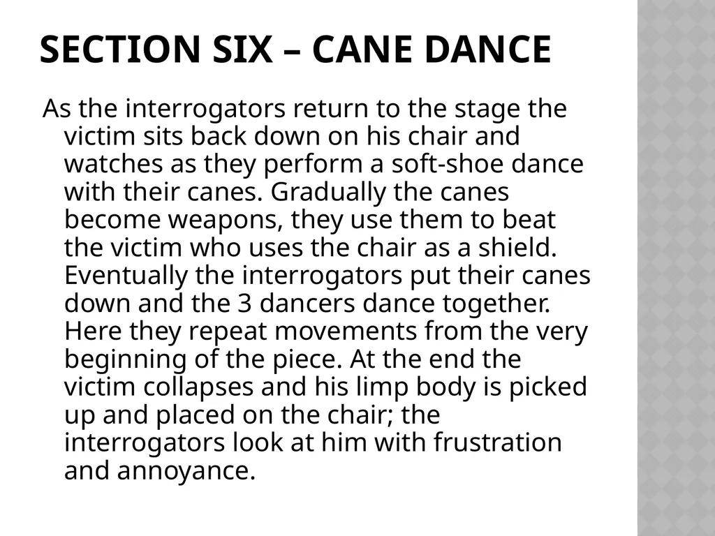 Swansong Fact Sheet Choreographer Christopher - slide 16 of 32