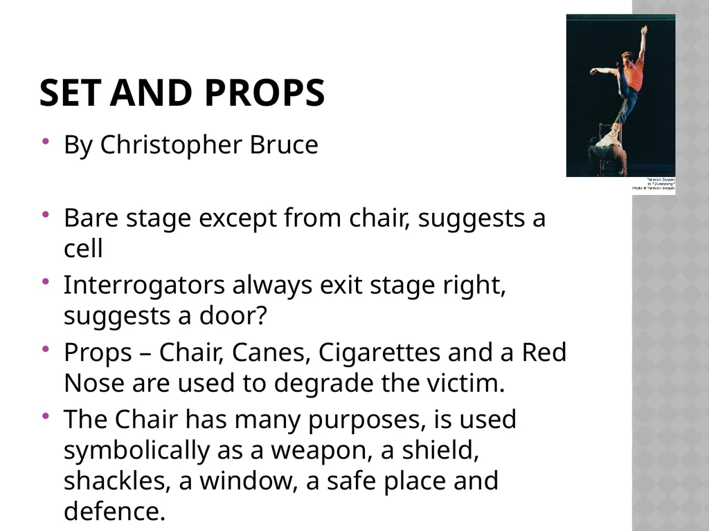 Swansong Fact Sheet Choreographer Christopher - slide 22 of 32