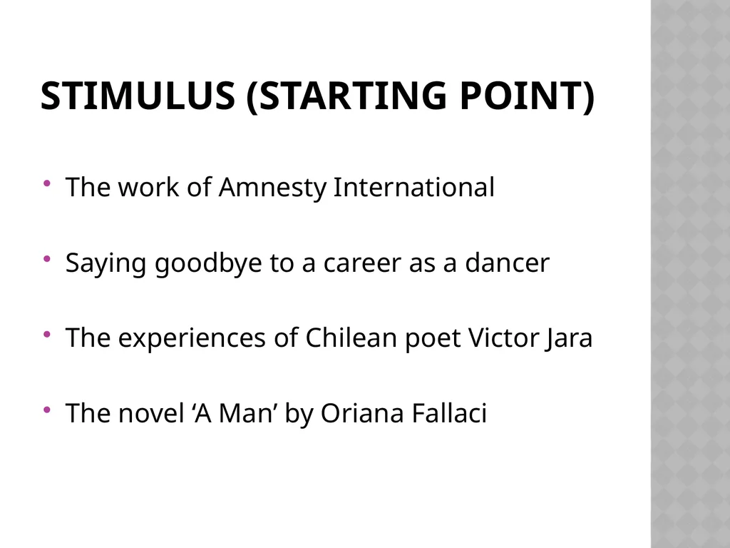 Swansong Fact Sheet Choreographer Christopher - slide 8 of 32