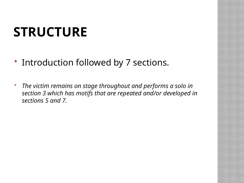 Swansong Fact Sheet Choreographer Christopher - slide 9 of 32