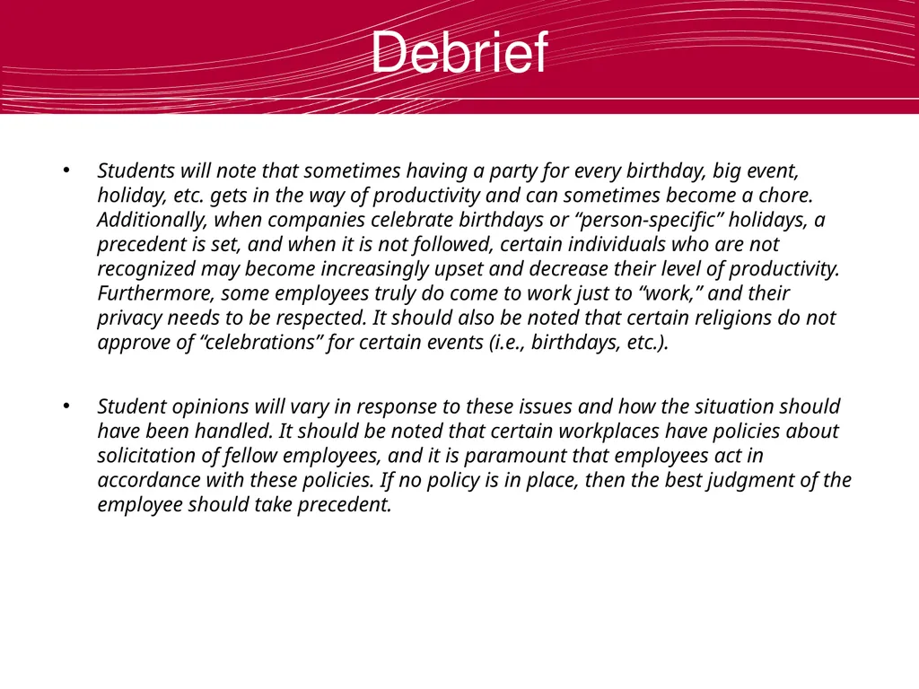Using The Office to Teach Business Ethics Robert - slide 17 of 35
