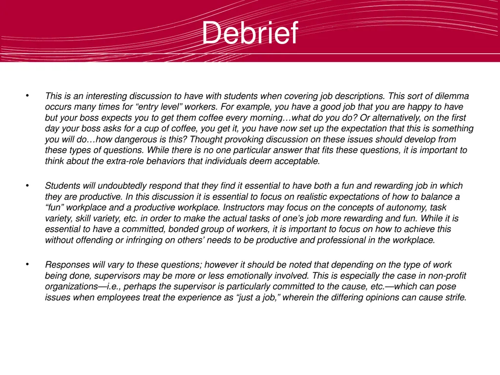 Using The Office to Teach Business Ethics Robert - slide 25 of 35