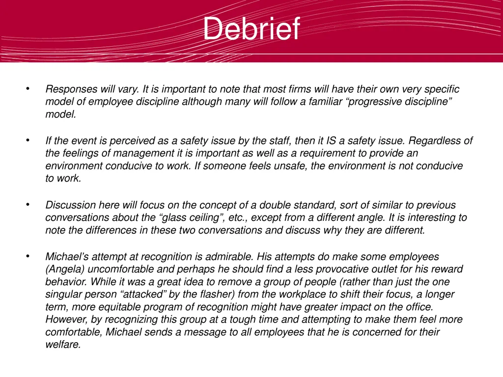 Using The Office to Teach Business Ethics Robert - slide 33 of 35