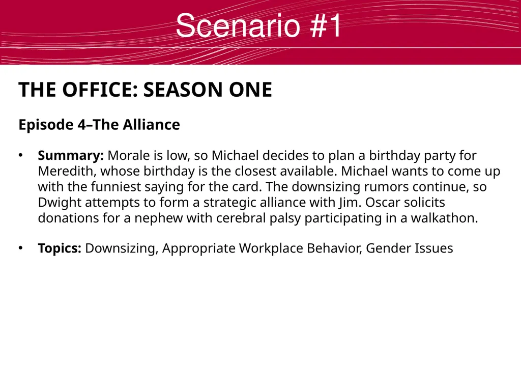 Using The Office to Teach Business Ethics Robert - slide 14 of 35