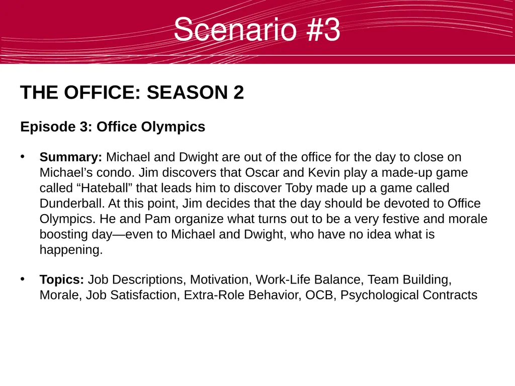 Using The Office to Teach Business Ethics Robert - slide 22 of 35