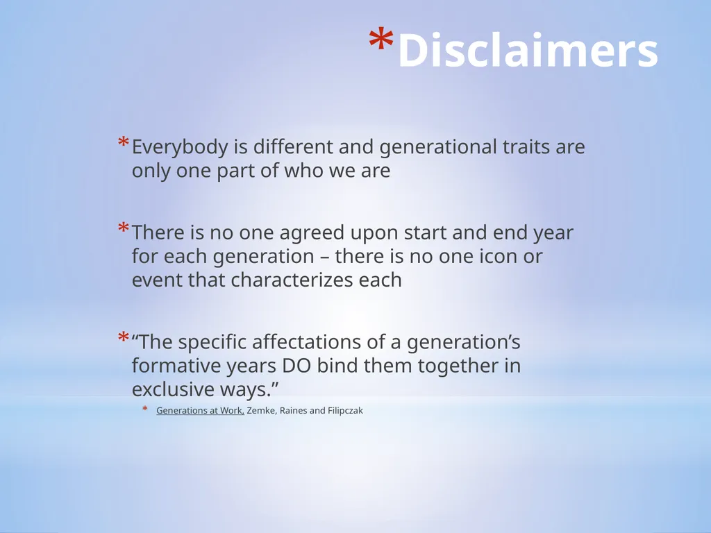 What You Need to Know About Generational - slide 3 of 31