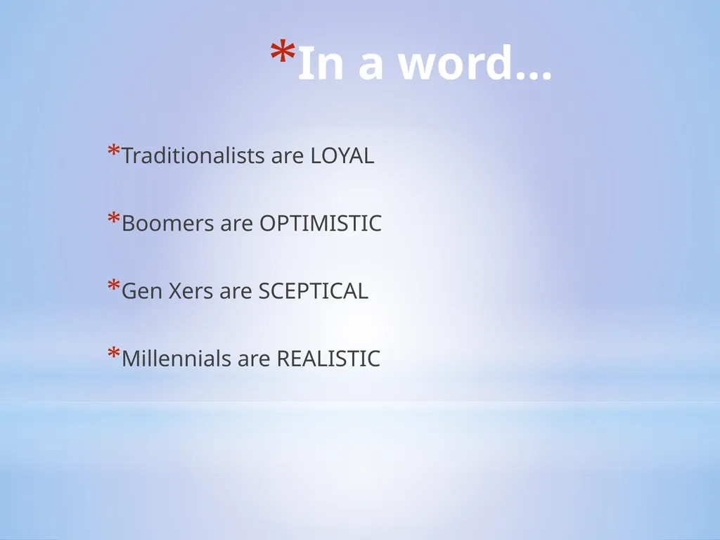 What You Need to Know About Generational - slide 12 of 31