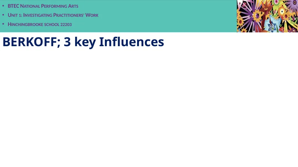 Unit 1 Practitioner research presentation BTEC - slide 3 of 22