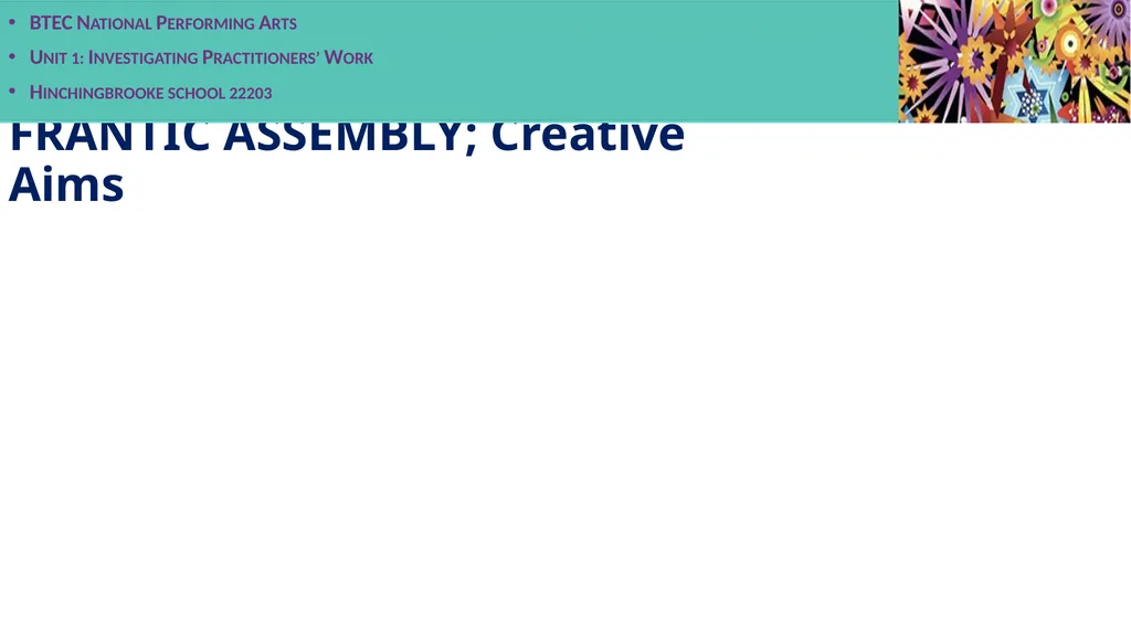Unit 1 Practitioner research presentation BTEC - slide 19 of 22
