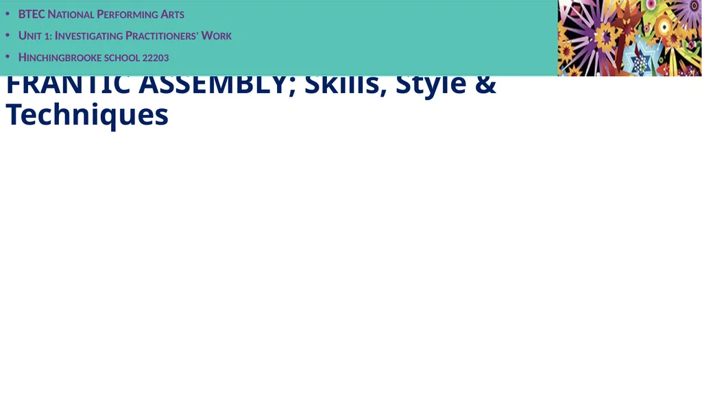 Unit 1 Practitioner research presentation BTEC - slide 20 of 22