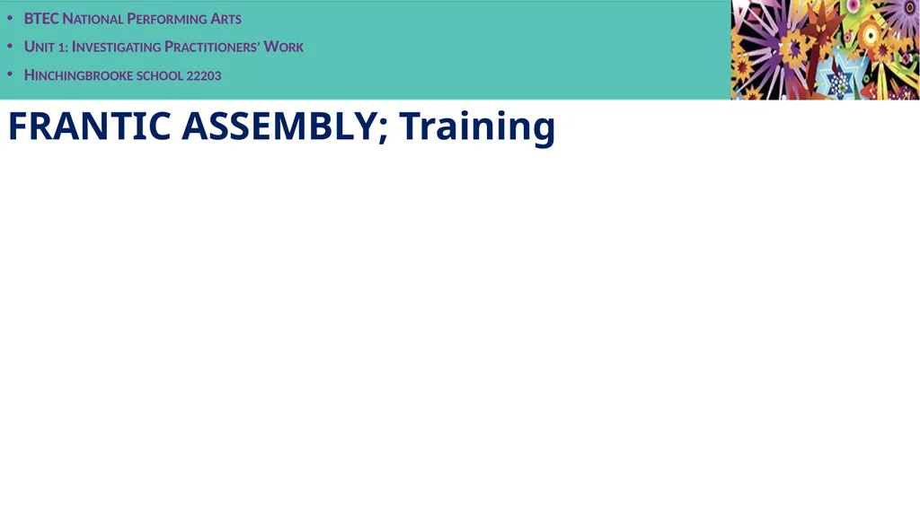 Unit 1 Practitioner research presentation BTEC - slide 18 of 22