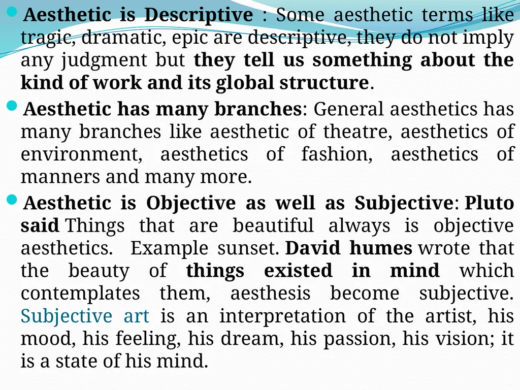 Aesthetics For B.Ed Ist Semester Students (Punjabi - slide 14 of 21
