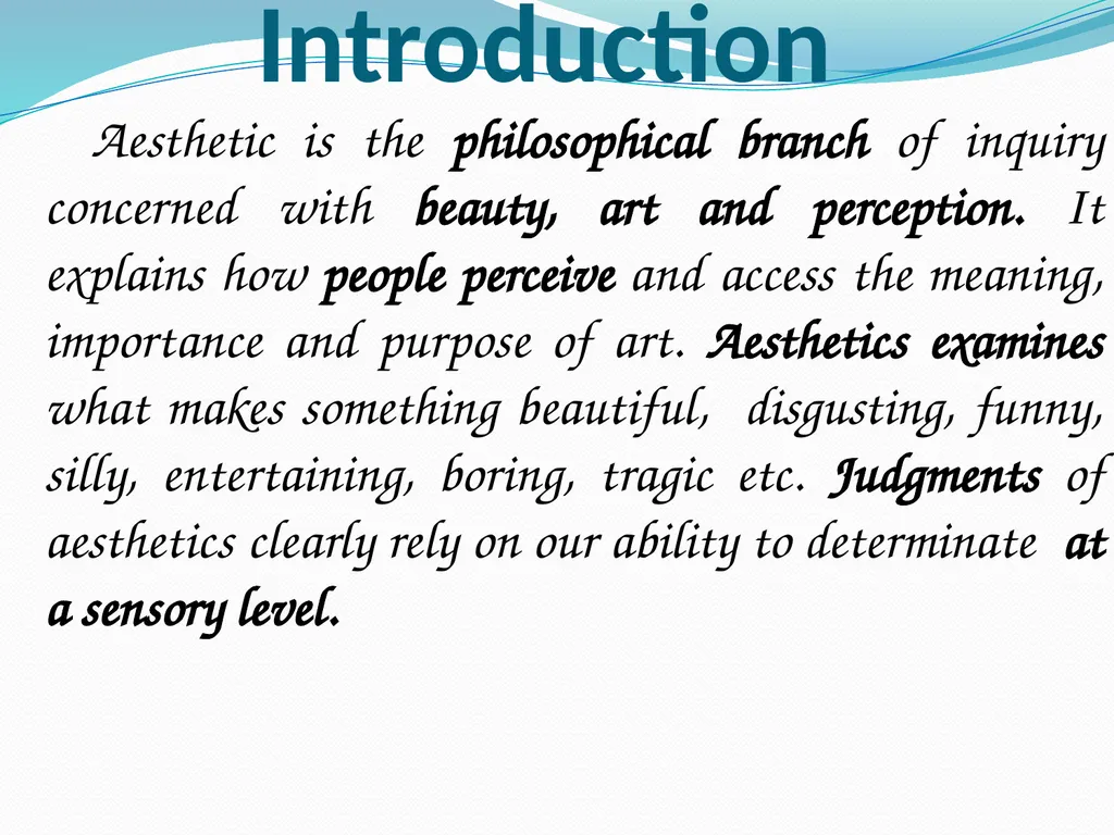 Aesthetics For B.Ed Ist Semester Students (Punjabi - slide 2 of 21