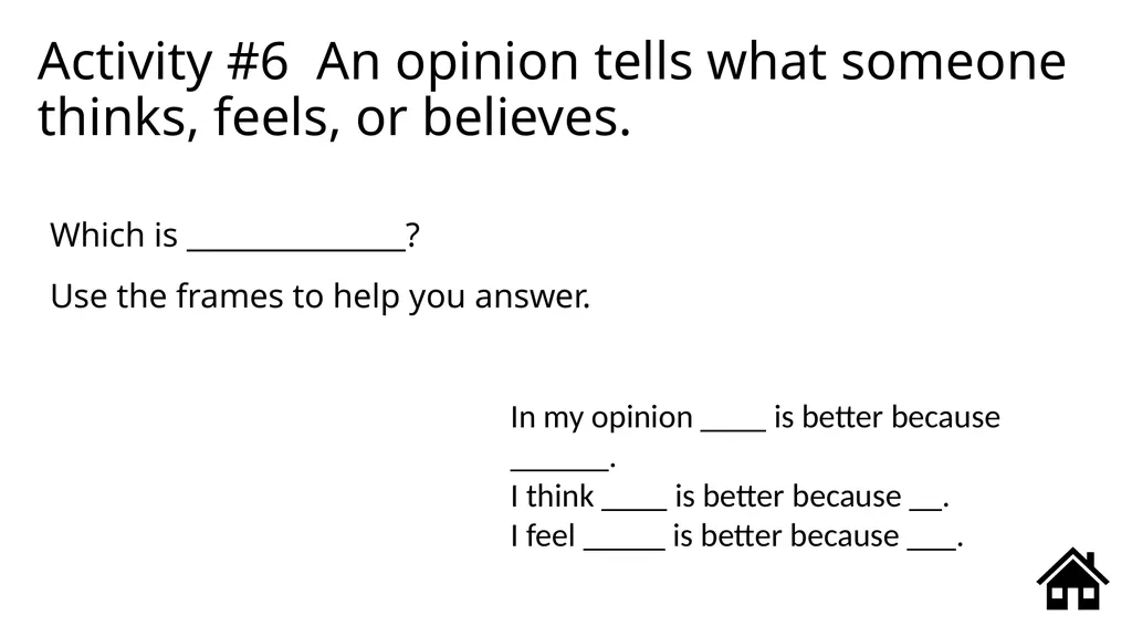 Newcomer- Emerging Tic-Tac-Toe Choice Board - slide 7 of 10