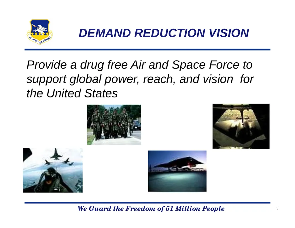 51FW/CVD Drug Demand Reduction Program We Guard - slide 3 of 14