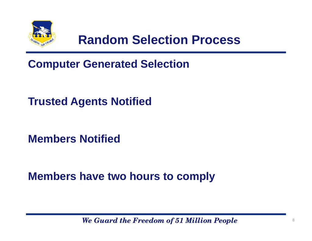51FW/CVD Drug Demand Reduction Program We Guard - slide 8 of 14