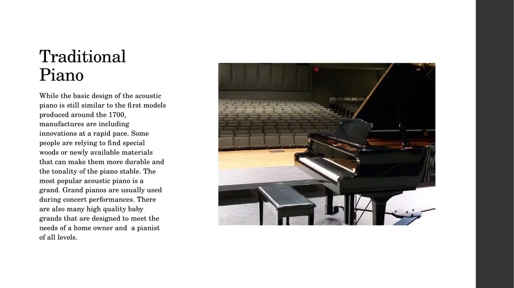 Piano By: Javan Junatas Introduction The topic I - slide 5 of 6