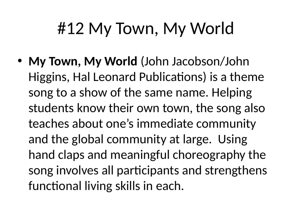 GIFTED WITH DISABILITIES: TEACHING MUSIC TO - slide 57 of 66