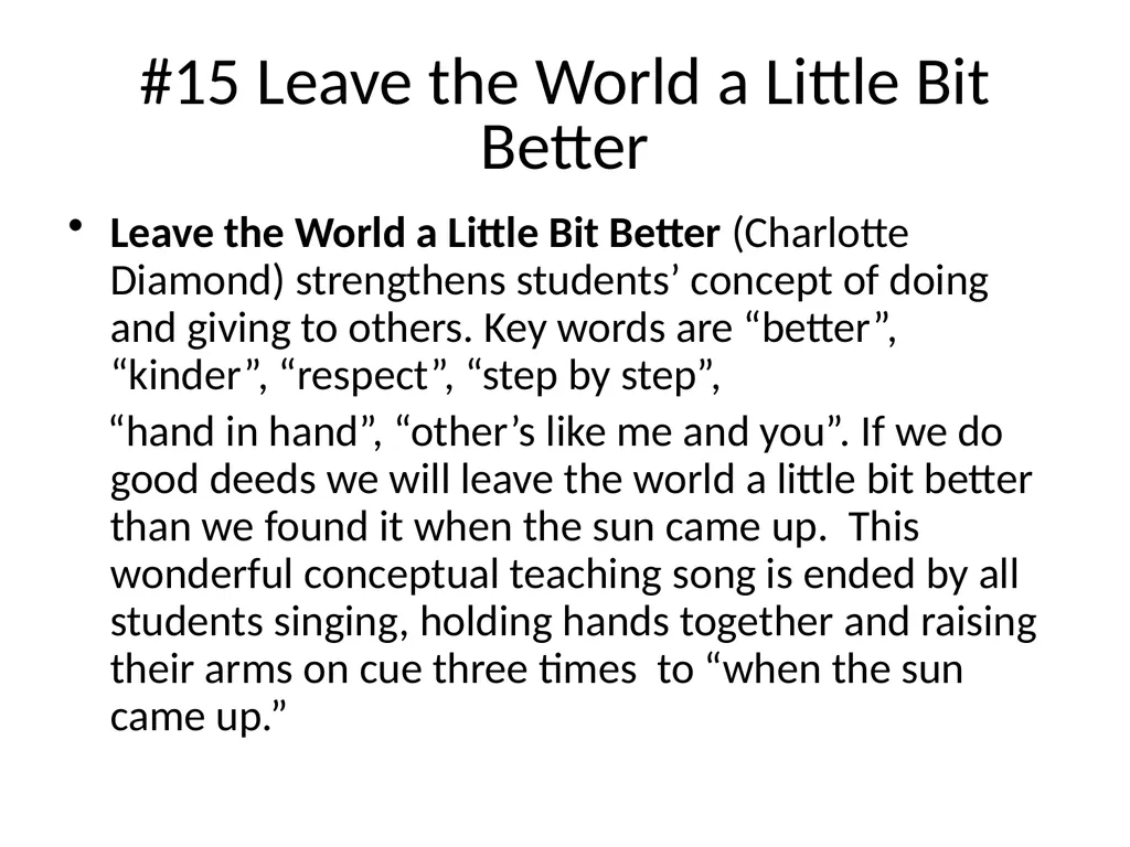 GIFTED WITH DISABILITIES: TEACHING MUSIC TO - slide 60 of 66