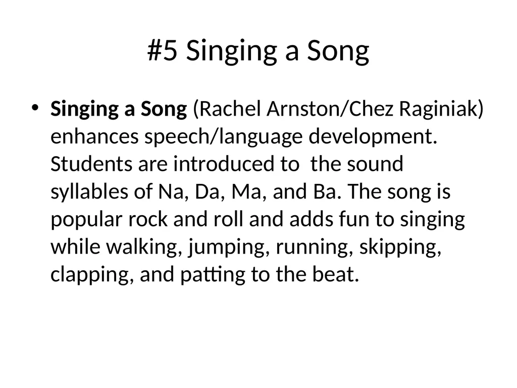 GIFTED WITH DISABILITIES: TEACHING MUSIC TO - slide 50 of 66