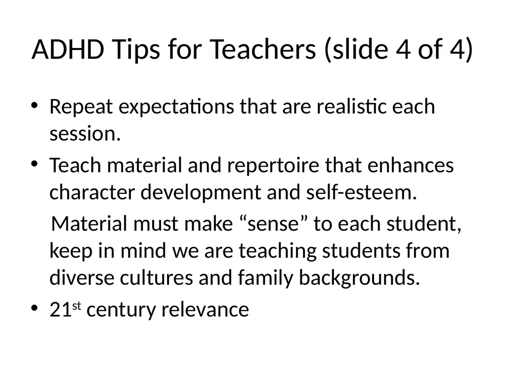 GIFTED WITH DISABILITIES: TEACHING MUSIC TO - slide 43 of 66