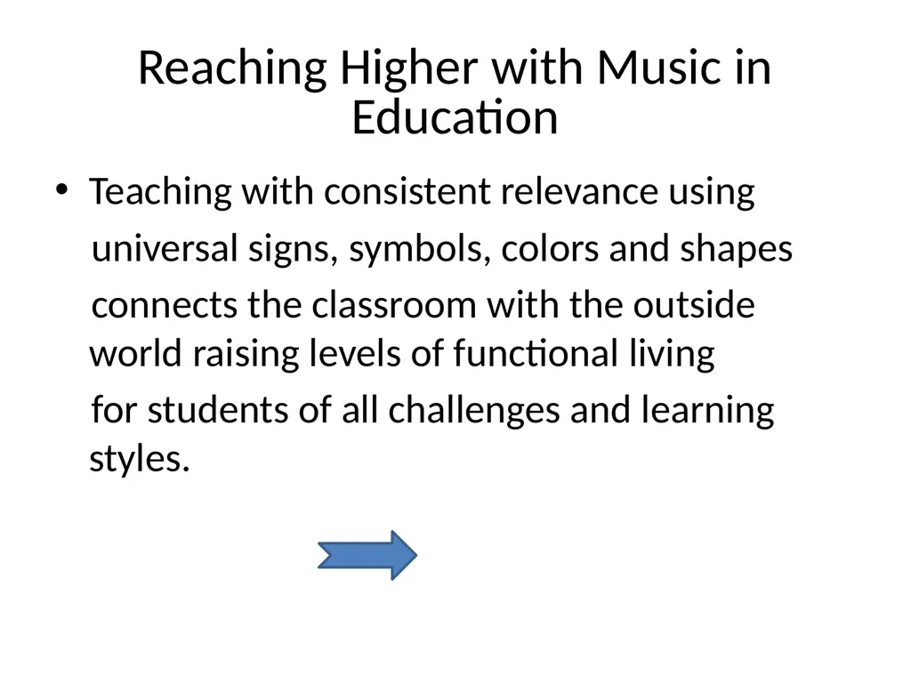 GIFTED WITH DISABILITIES: TEACHING MUSIC TO - slide 18 of 66