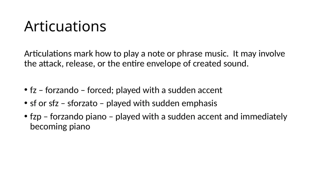Performance Terms AP Music Theory Mr. Silvagni - slide 10 of 16