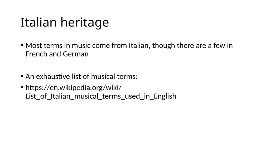 Performance Terms AP Music Theory Mr. Silvagni - slide 2 of 16