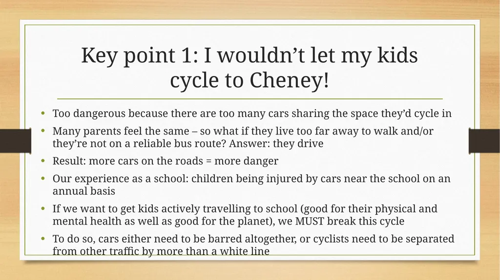 Sean Scatchard Geography Teacher, Cheney secondary - slide 3 of 6