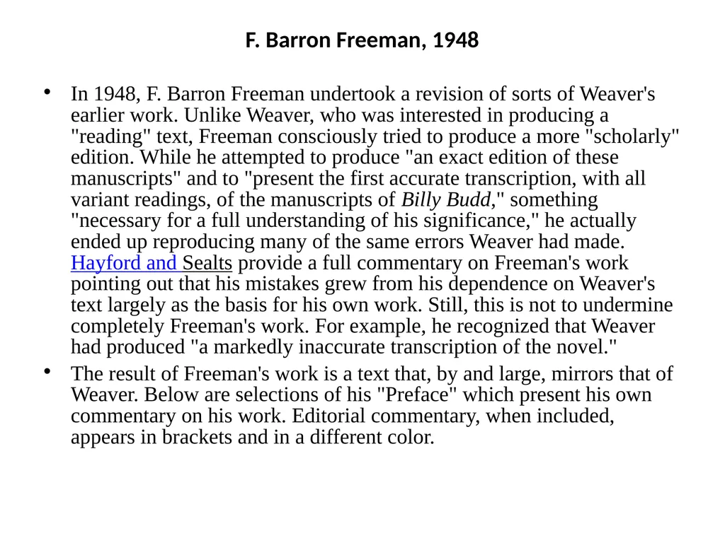 Billy Budd, Sailor (Foretopman) An Introduction ". - slide 5 of 26