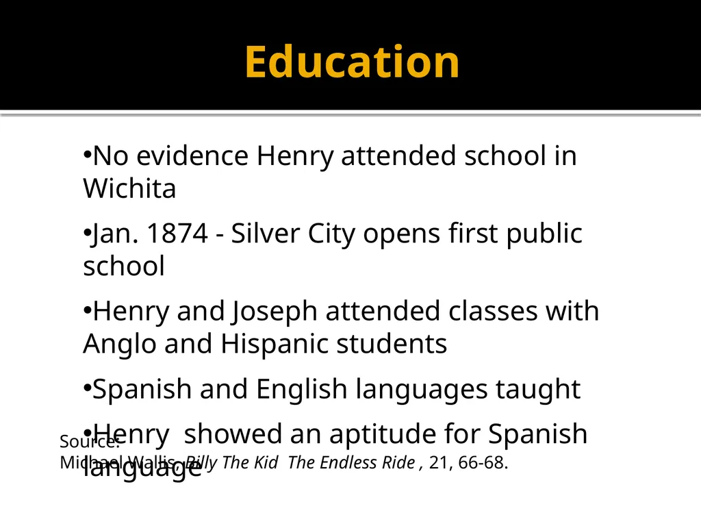 The Life of an American Legend Billy The Kid By - slide 5 of 29