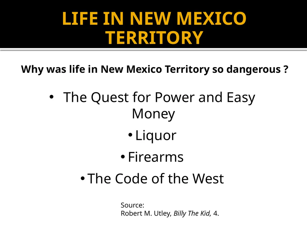 The Life of an American Legend Billy The Kid By - slide 10 of 29