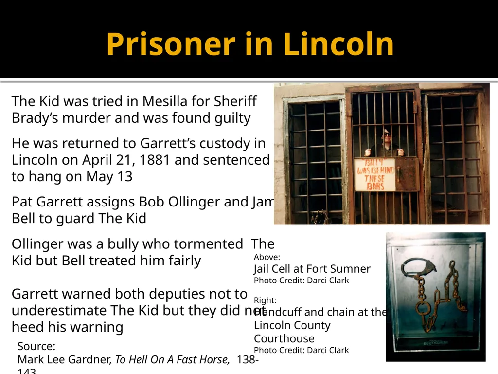 The Life of an American Legend Billy The Kid By - slide 22 of 29