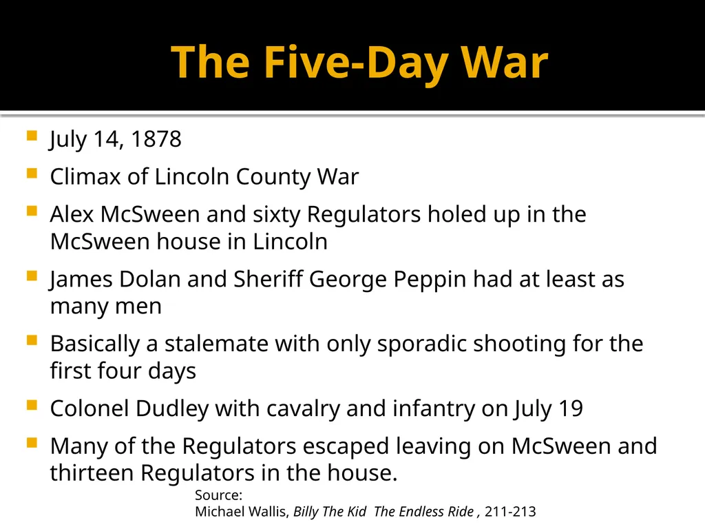 The Life of an American Legend Billy The Kid By - slide 15 of 29