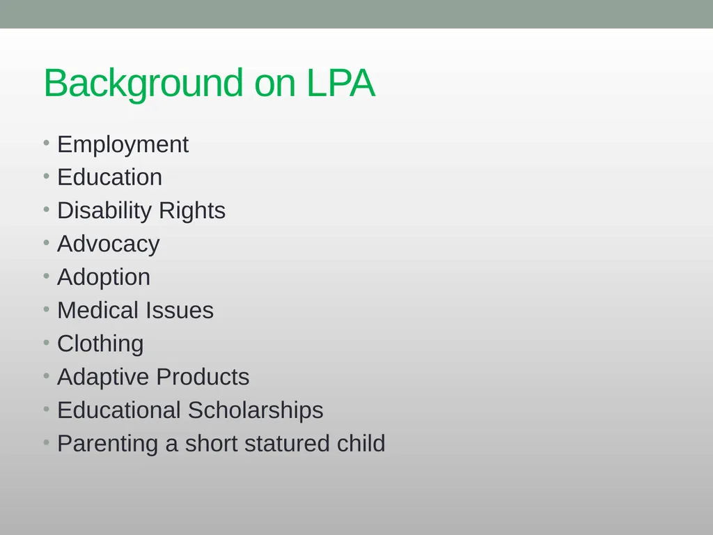 Dwarfism Awareness Month Dwarfism Awareness Month - slide 15 of 34