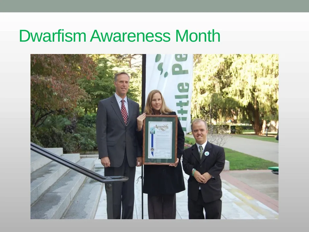 Dwarfism Awareness Month Dwarfism Awareness Month - slide 29 of 34