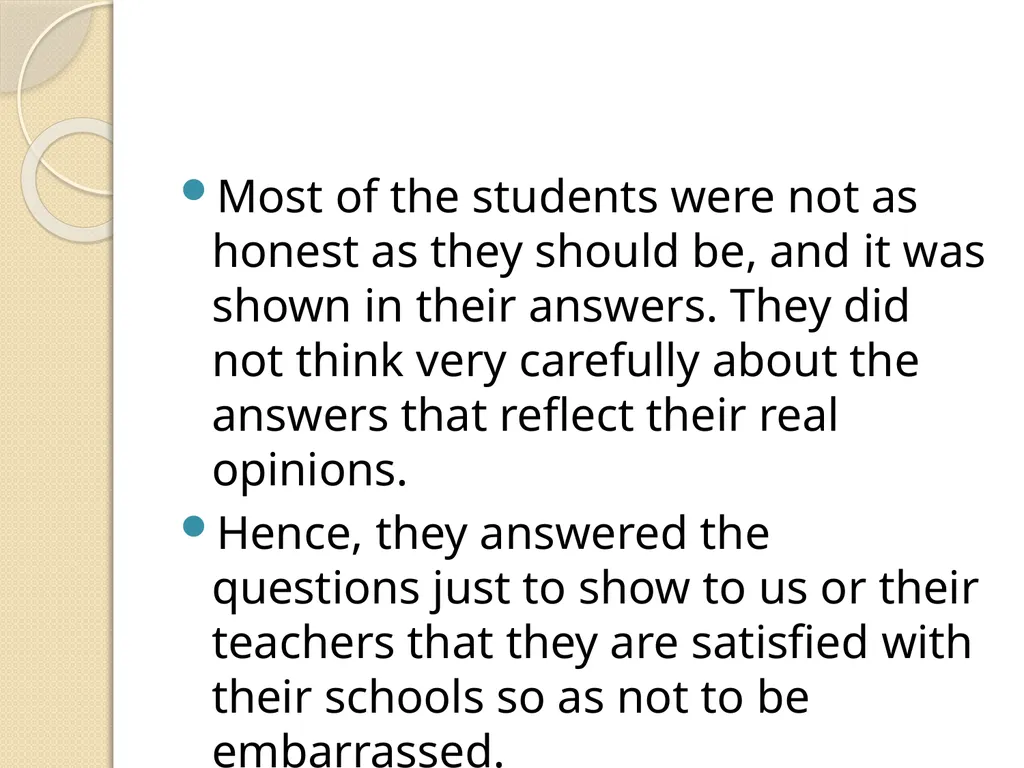 ASSESSING ACADEMIC SUCCESS: STUDENTSVIEWS ON - slide 27 of 32